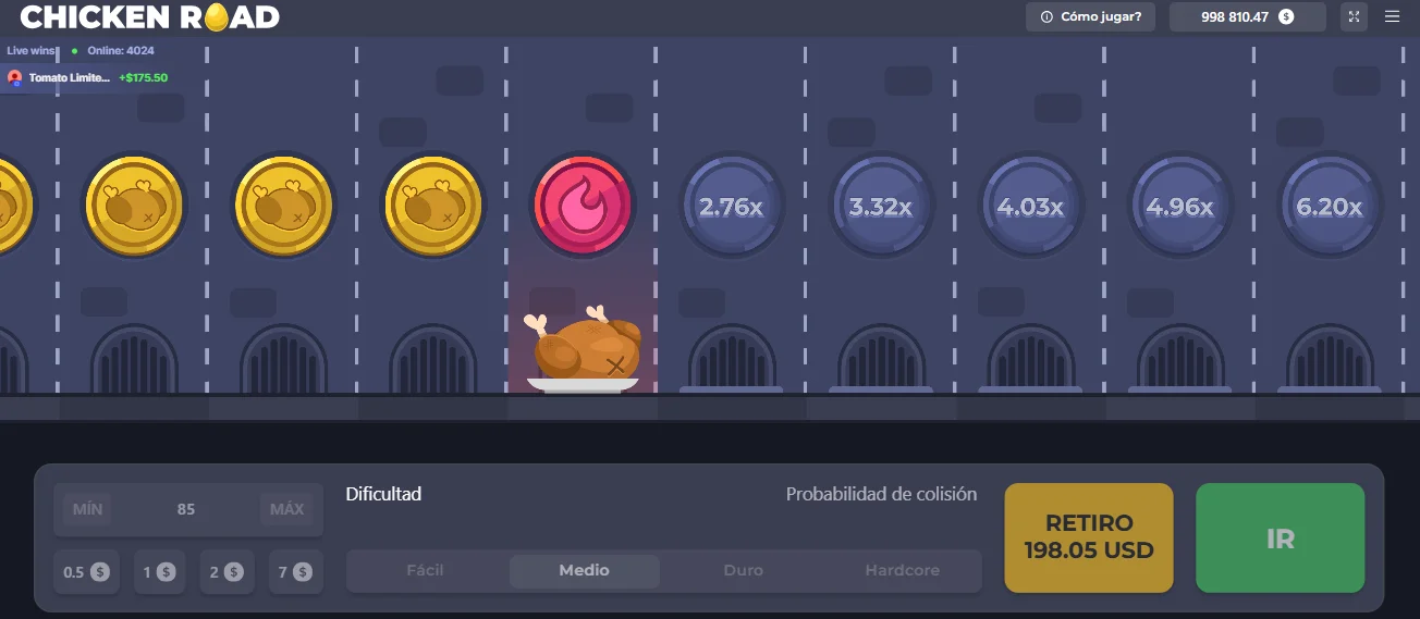 Chicken Road Juego